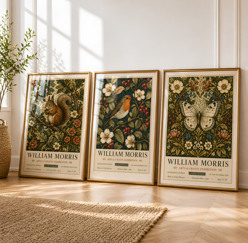 Squirrel & Oak Exhibition Print
