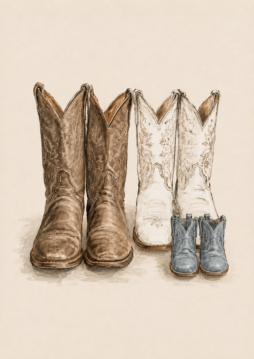 The Littlest Boots - Blue