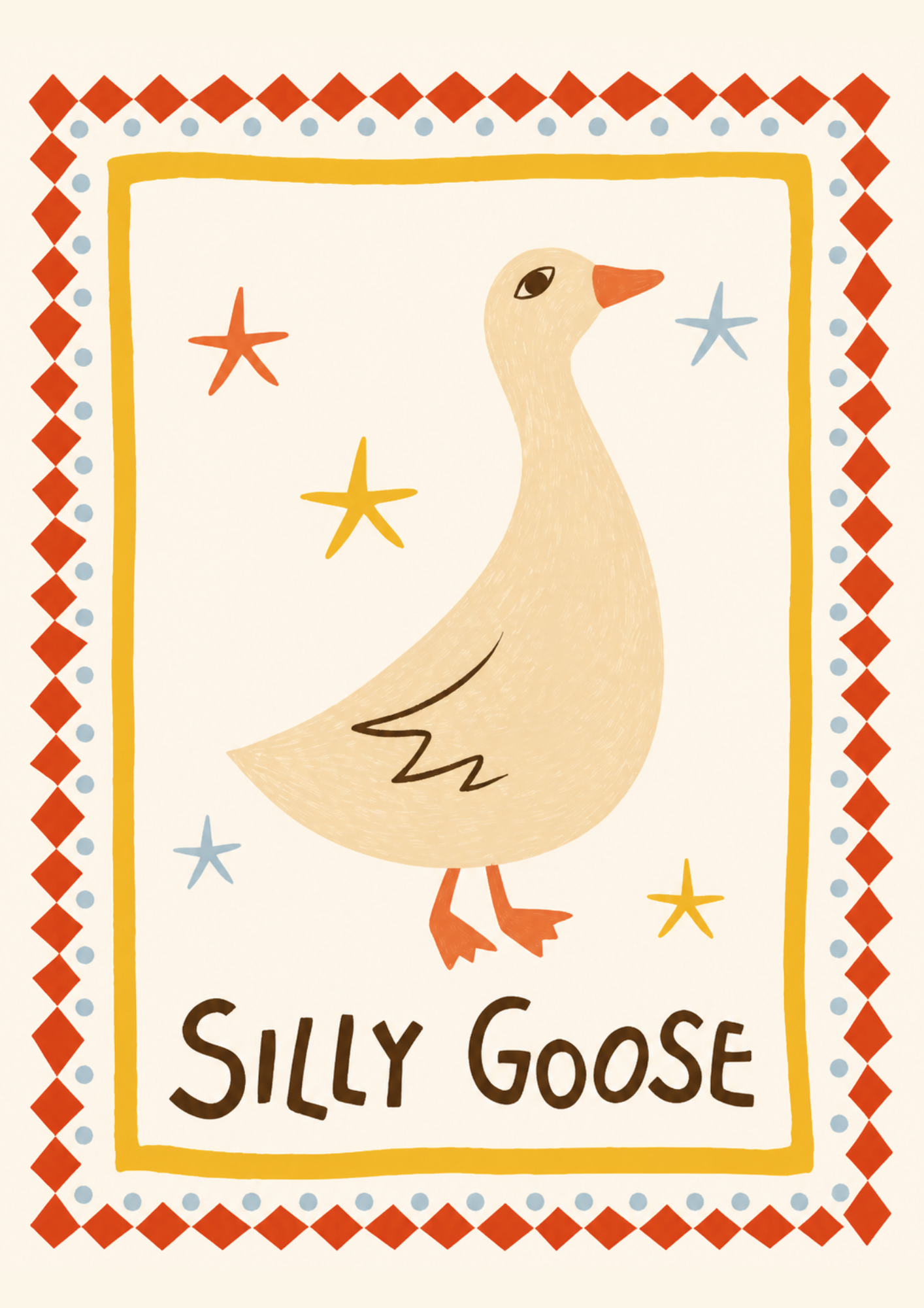 Silly Goose Children's Print