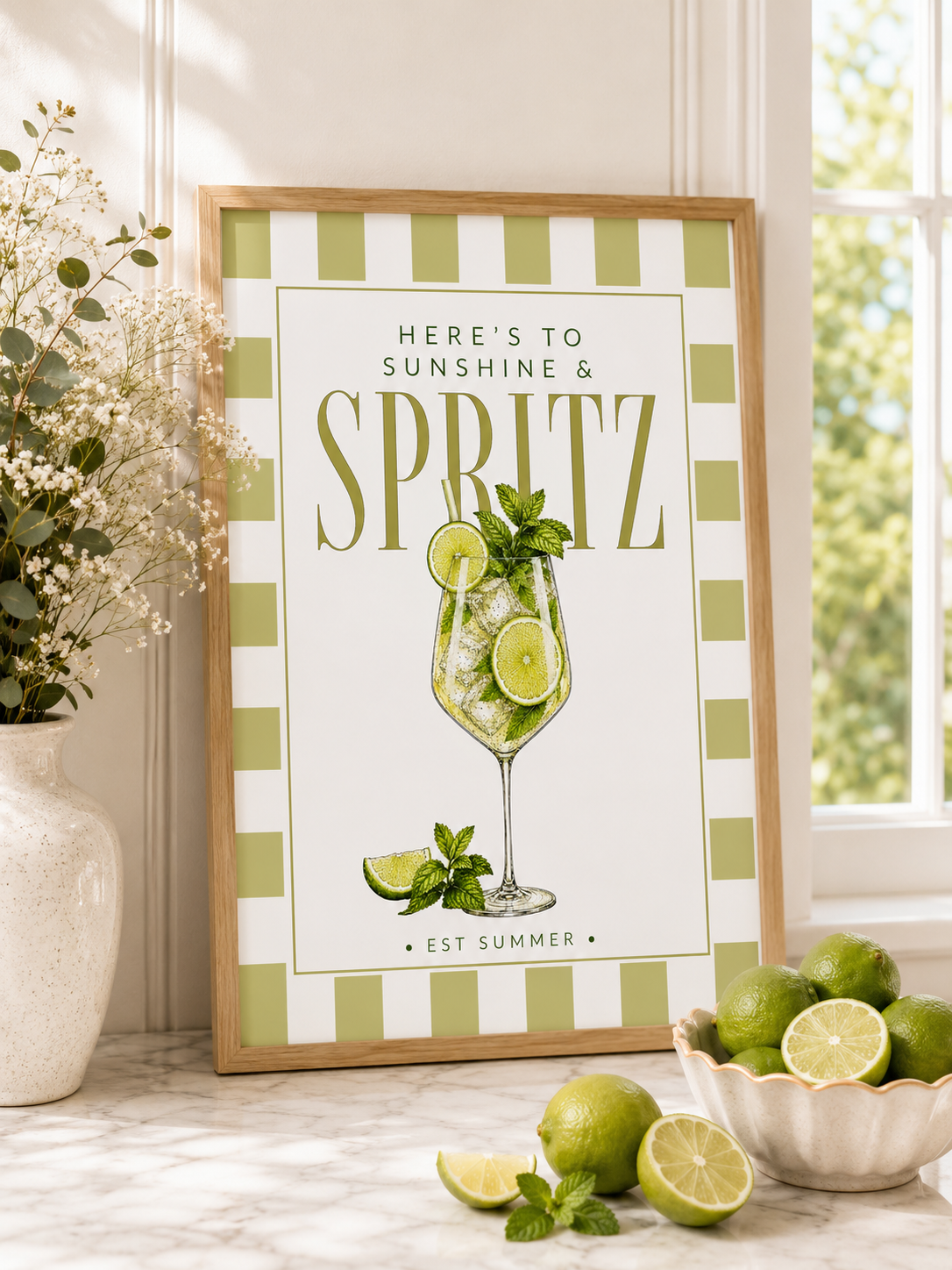 Elderflower Spritz Print
