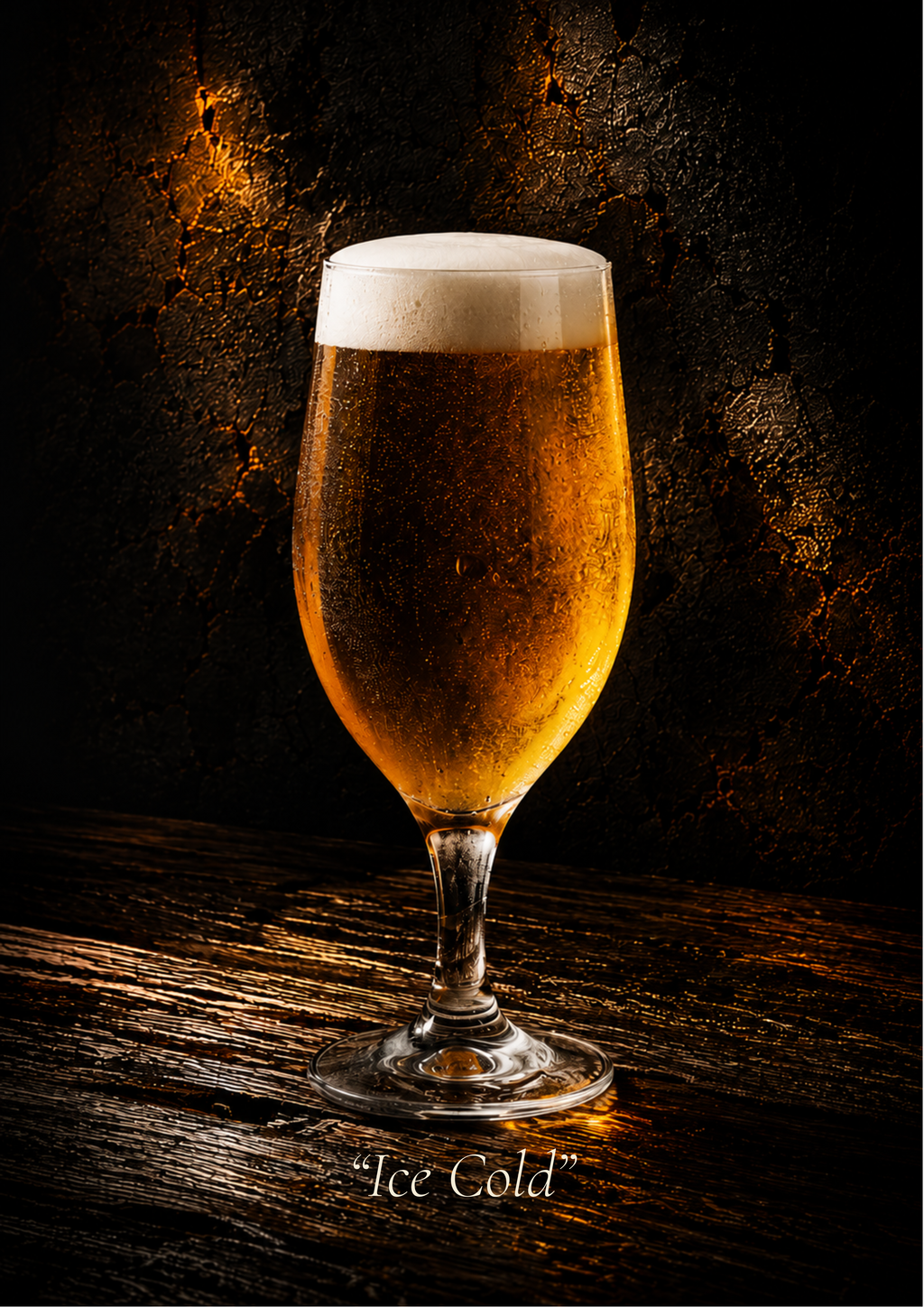 Ice Cold Lager Art Print