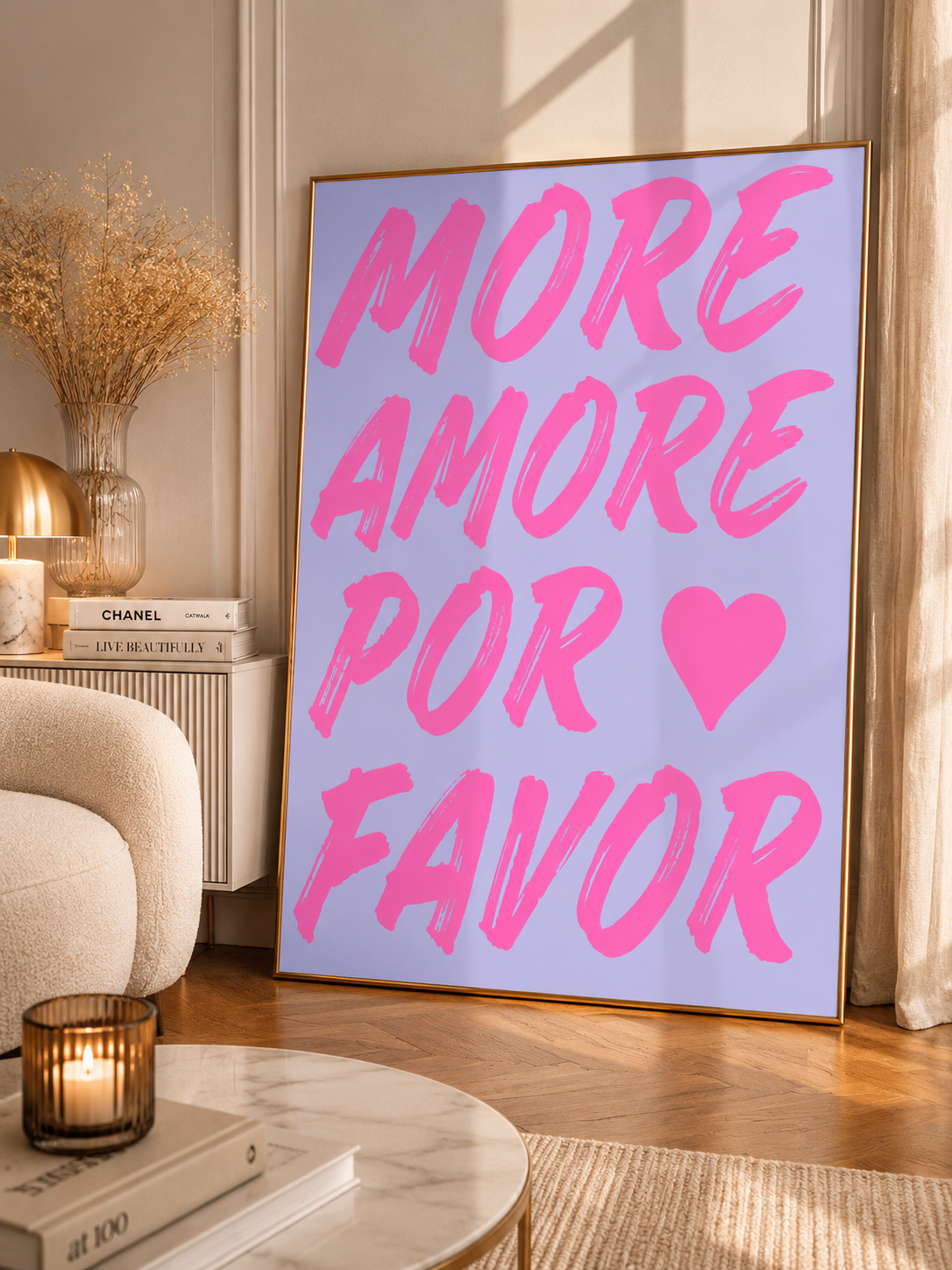 More Amore Por Favor - Lilac & Rose