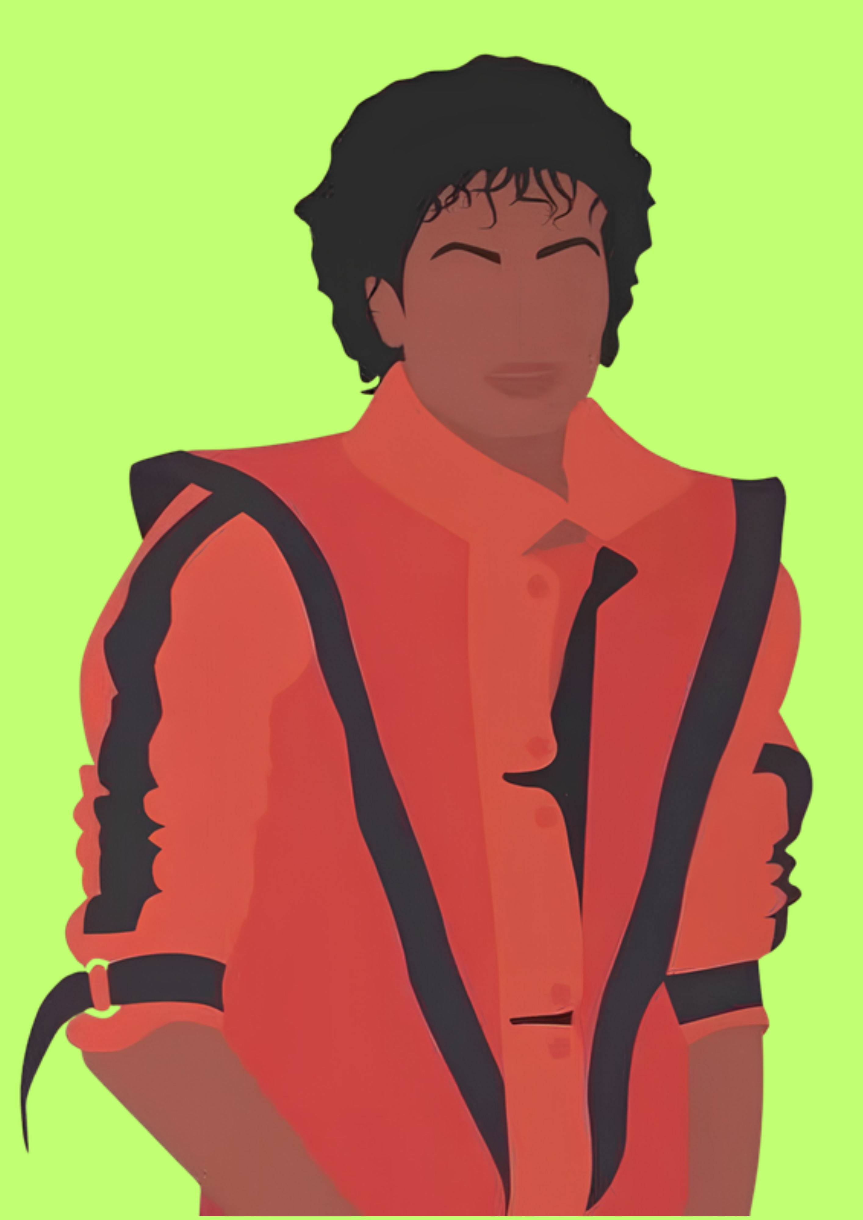 The King of Pop - Lime Green