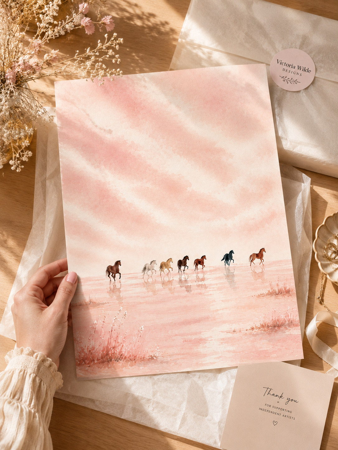 Where Wild Hearts Roam Art Print