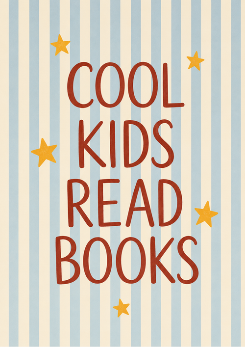 Cool Kids Read Books Print