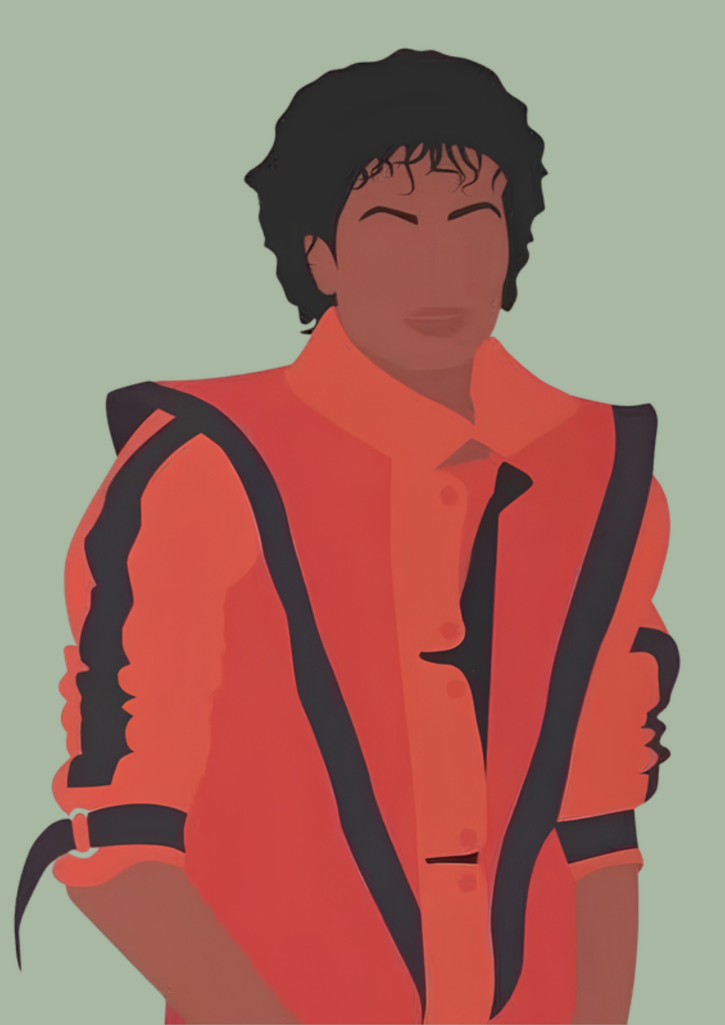 The King of Pop - Sage Green