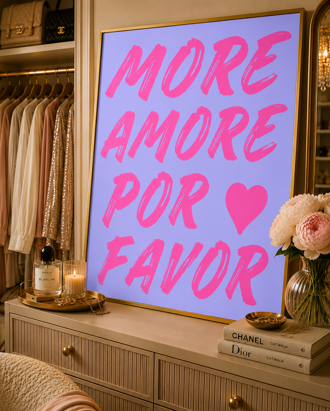 More Amore Por Favor - Lilac & Rose