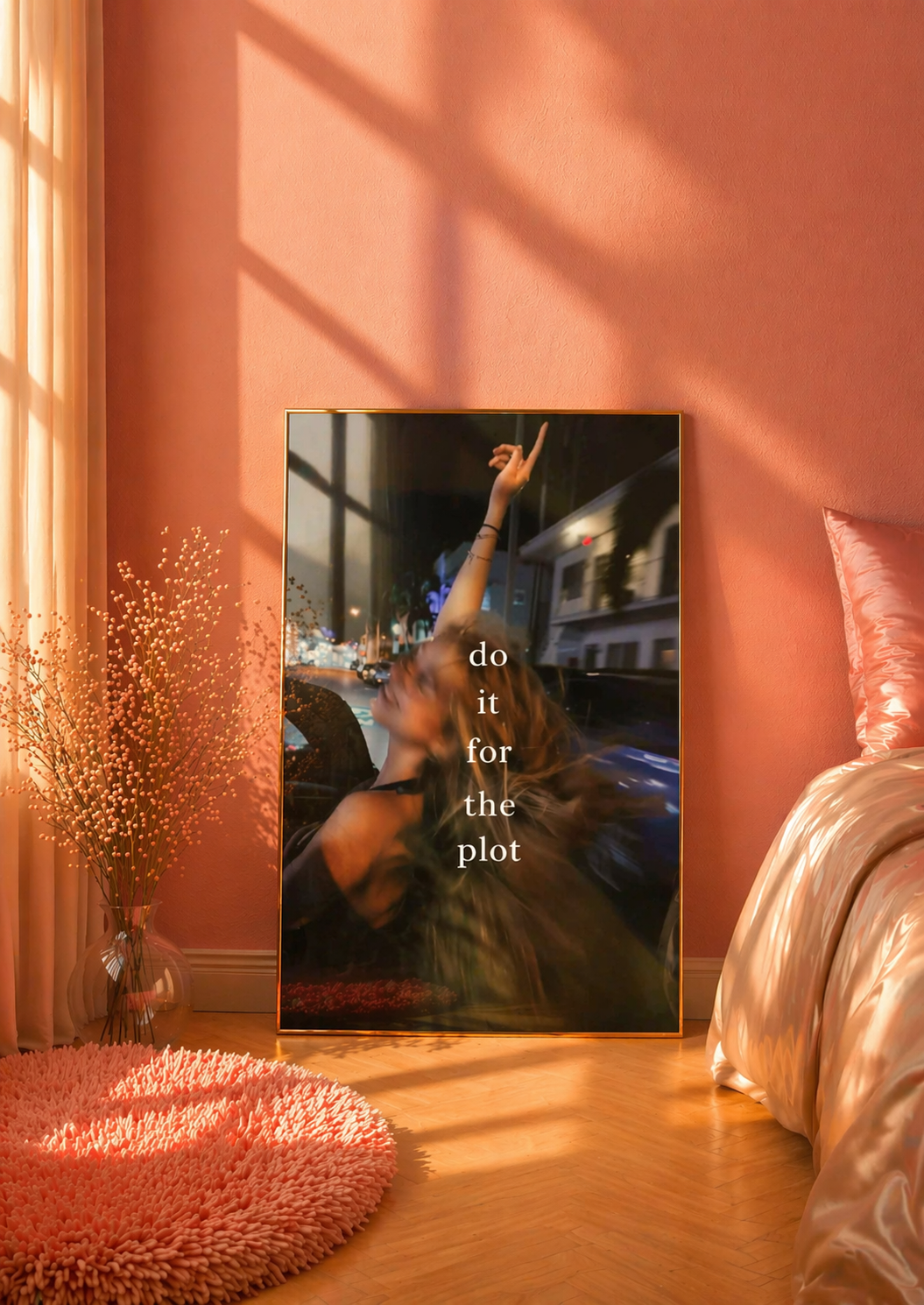 Do It For The Plot Art Print