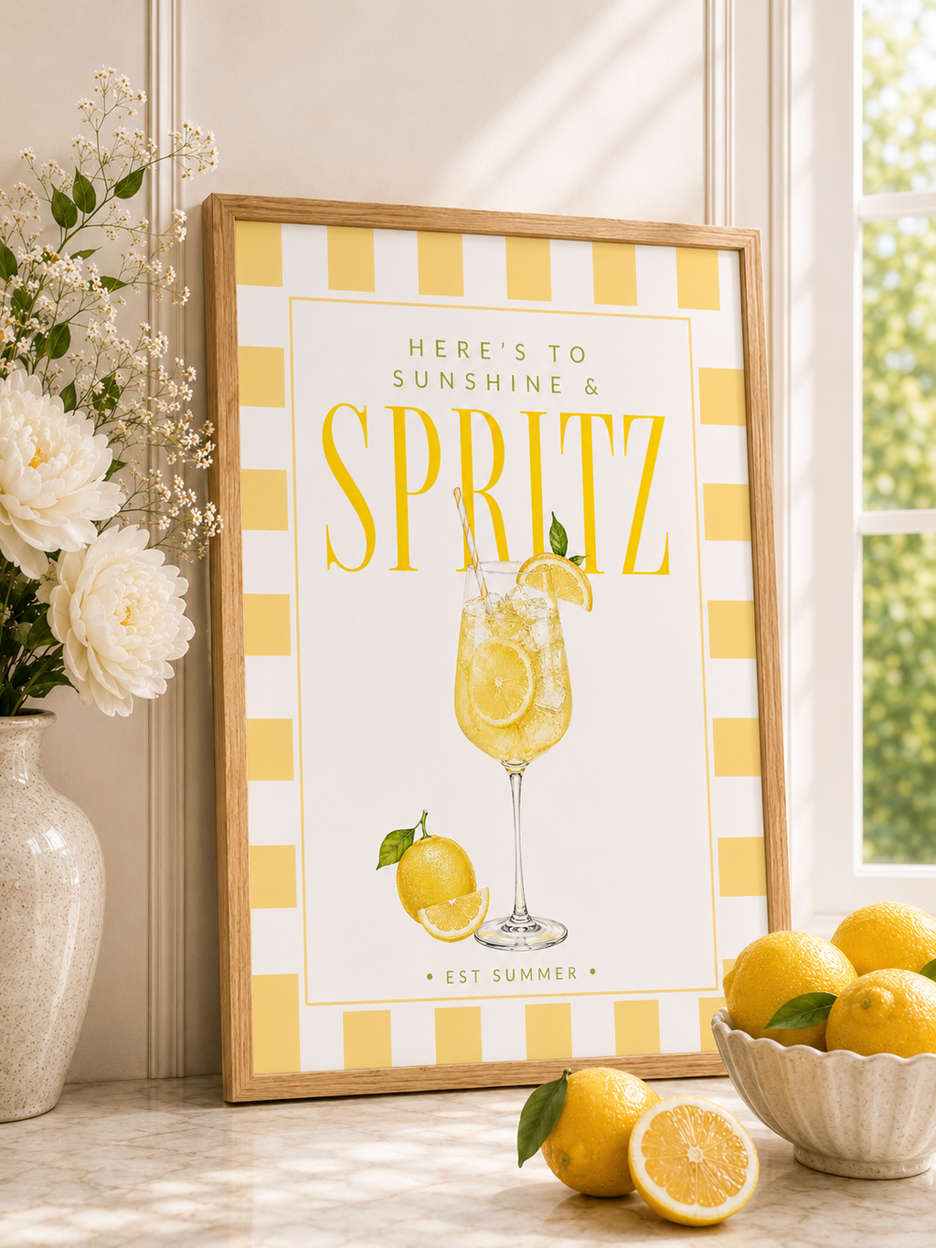 Lemon Spritz Print