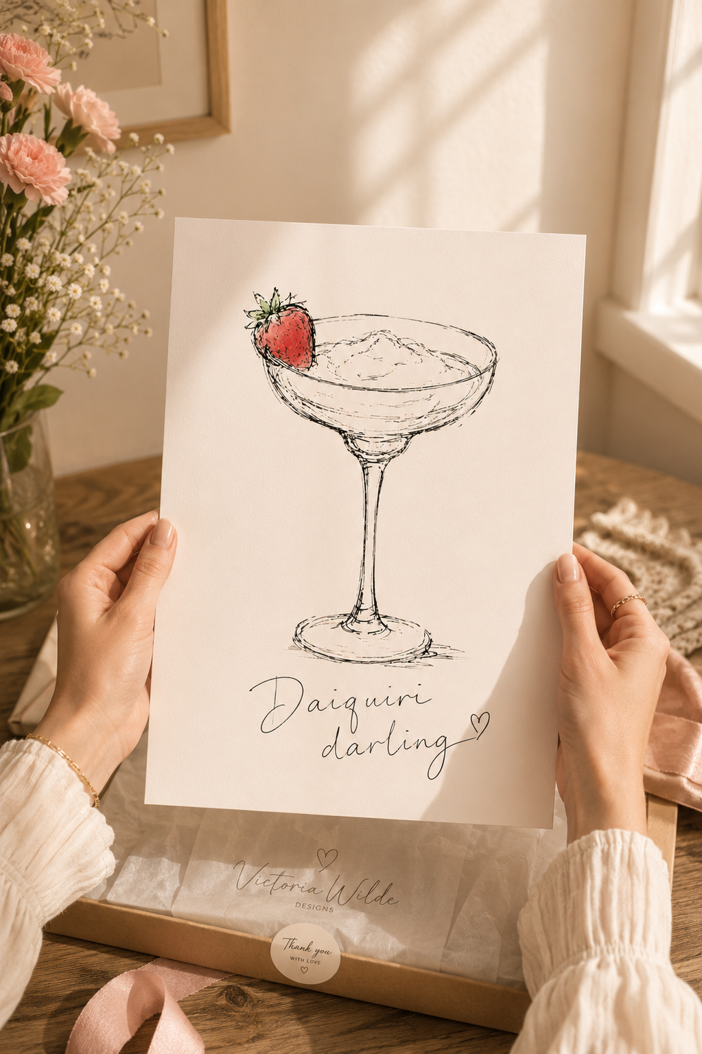 Daiquiri Darling Art Print