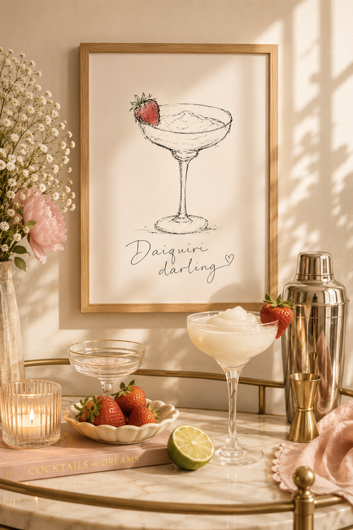 Daiquiri Darling Art Print