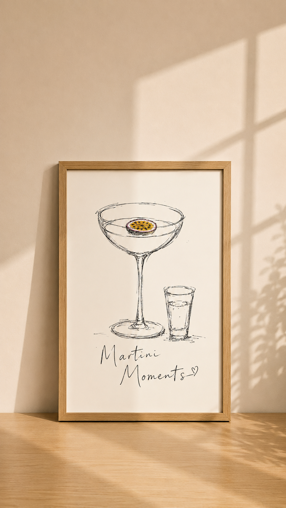 Martini Moments Art Print
