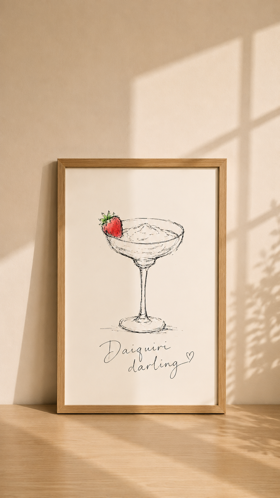 Daiquiri Darling Art Print
