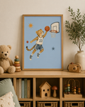Cheetah Basketball Player