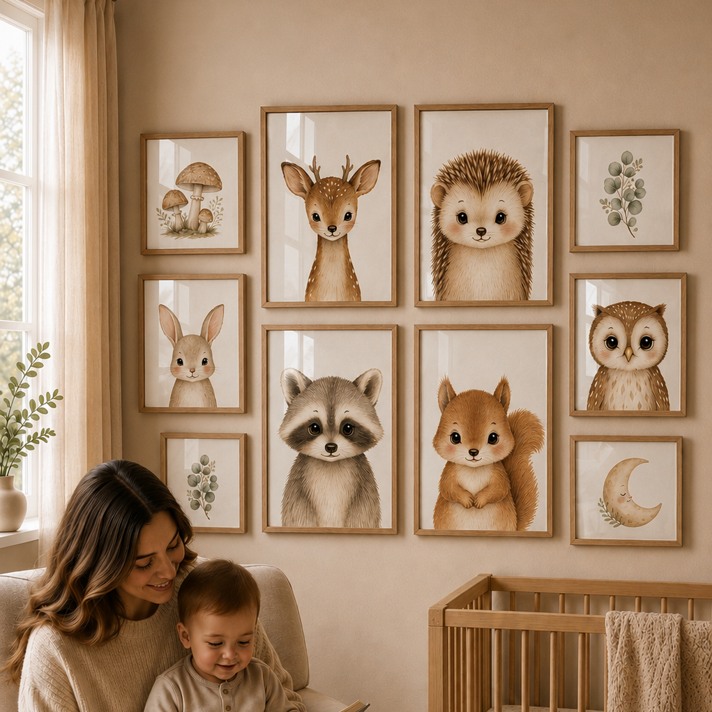 Woodland Friends Print Bundle | Pick Any 3