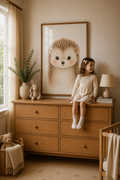 Hedgehog Nursery Print