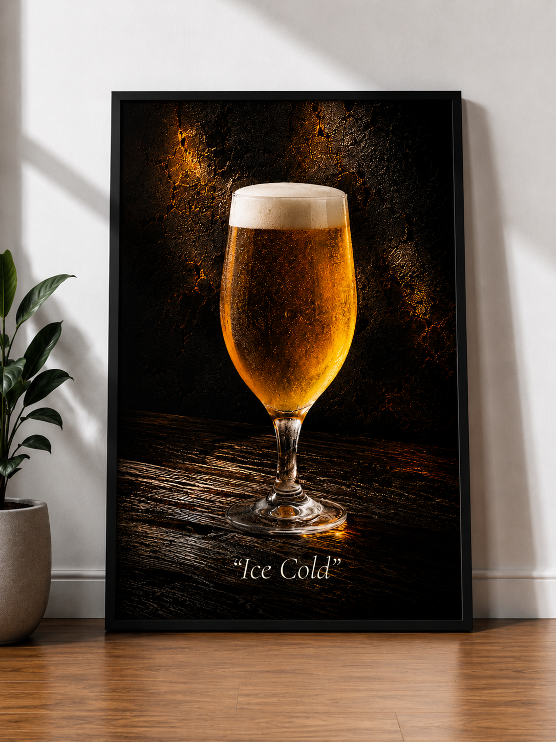 Ice Cold Lager Art Print