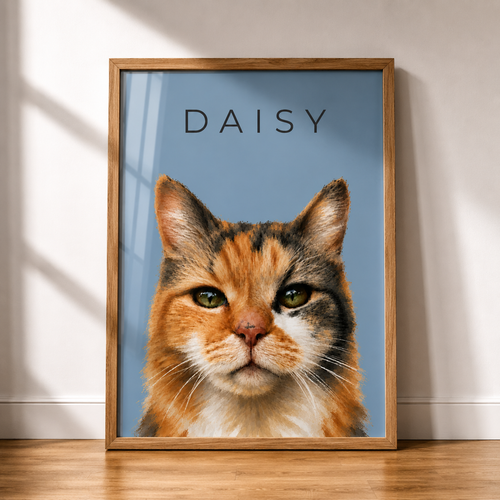 Custom Pet Portrait Print