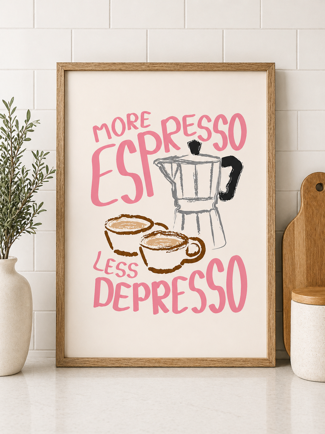 Coffee Art Print