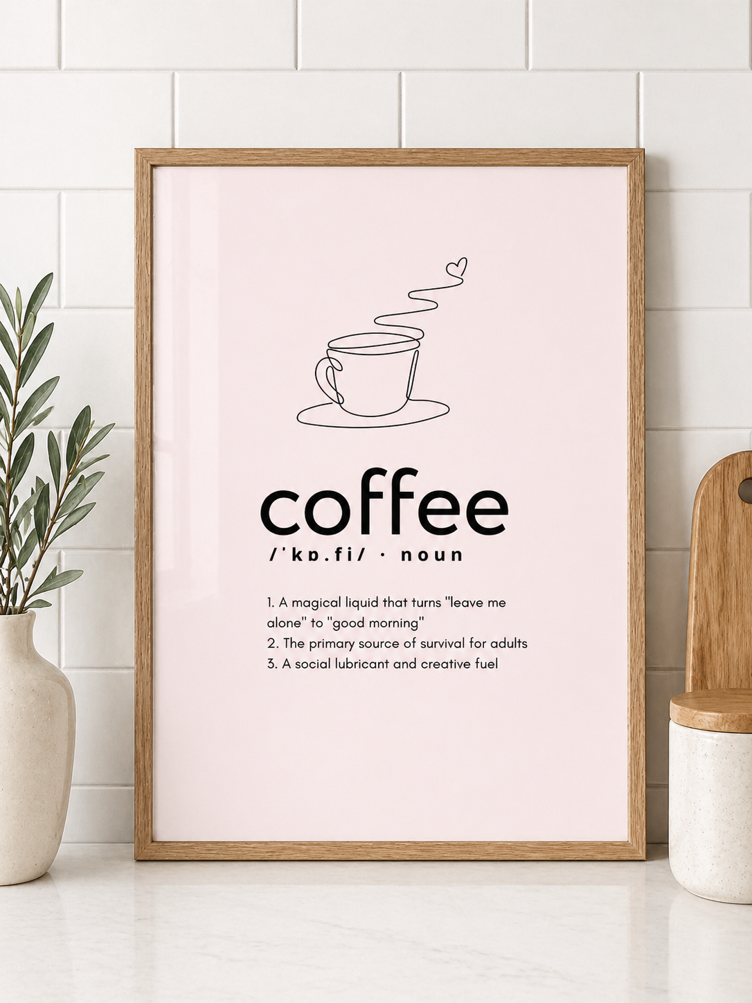 Coffee Art Print