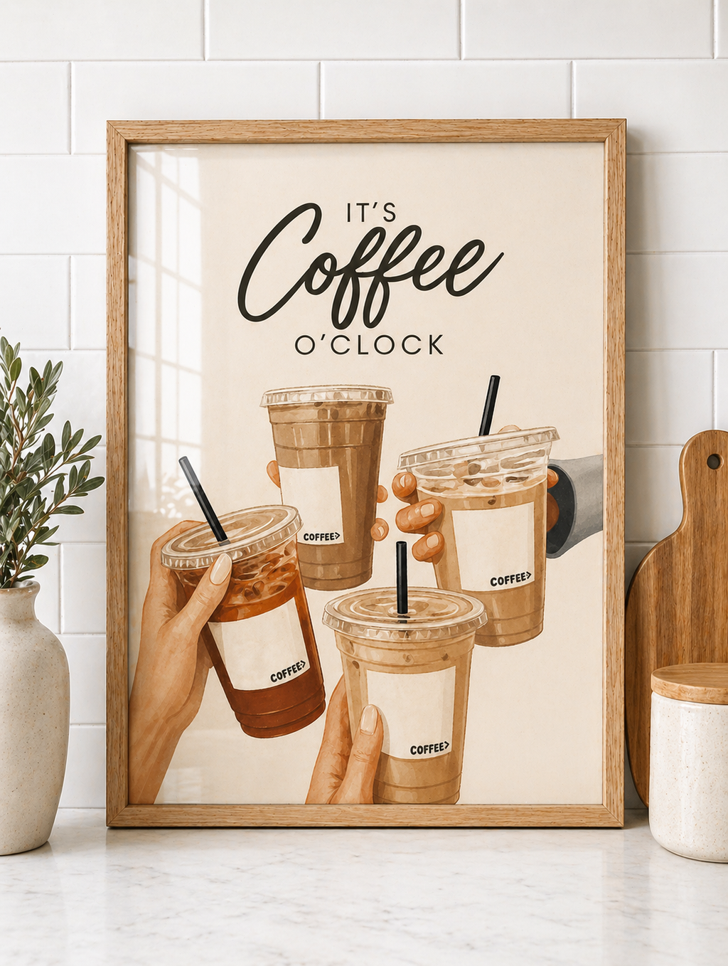 Coffee Art Print