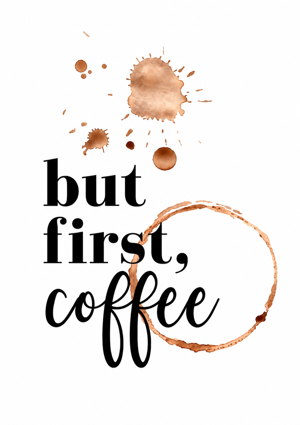 Coffee Art Print