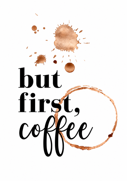 Coffee Art Print
