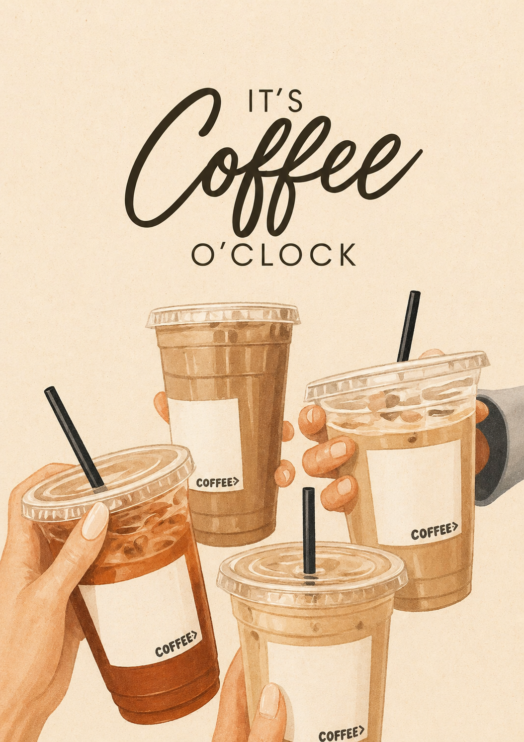 Coffee Art Print