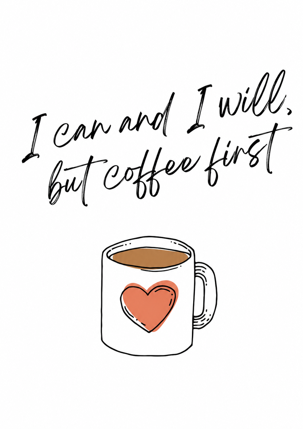 Coffee Art Print