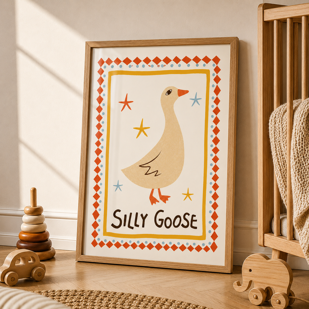 Silly Goose Children's Print
