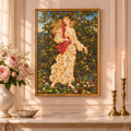 Flora Art Print | Evelyn De Morgan-Inspired Pre-Raphaelite Goddess Wall Art
