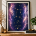 Gemini Zodiac Star Sign Art Print
