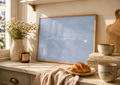 How Lucky Are We Art Print | Misty Blue