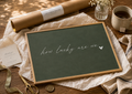 How Lucky Are We Art Print | Olive Grove