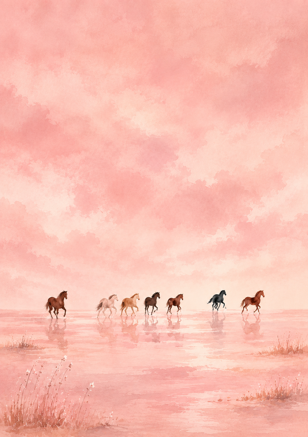 Where Wild Hearts Roam Art Print