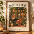 Wake Up & Read Art Print