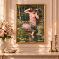 Lamia Art Print Inspired by John William Waterhouse | Mythology Wall Art