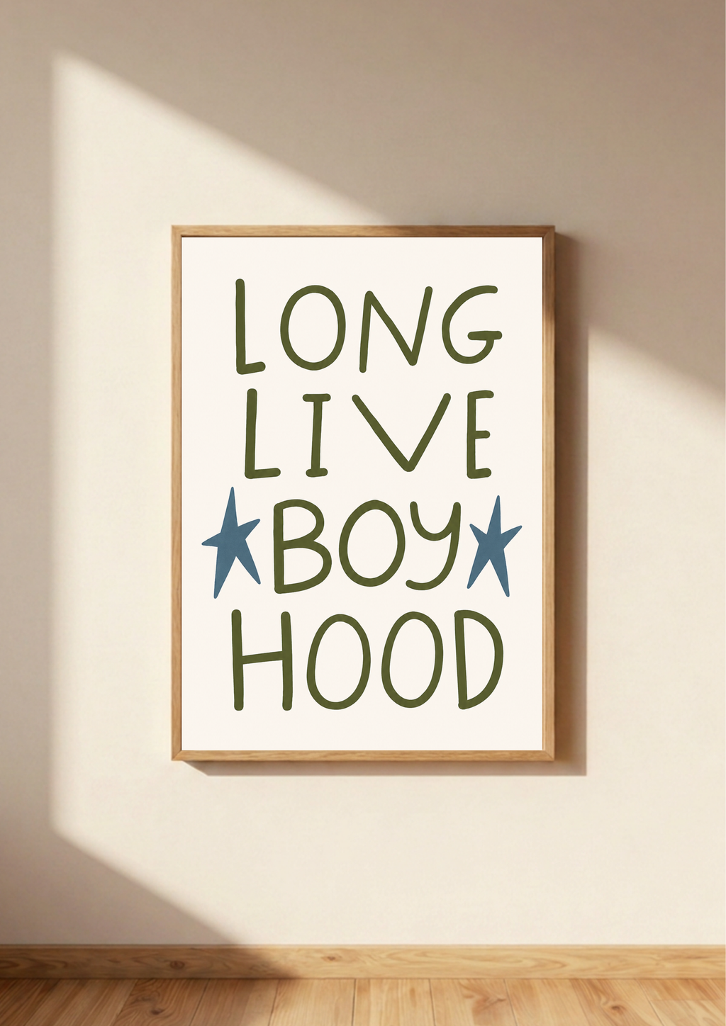 Long Live Boyhood Print
