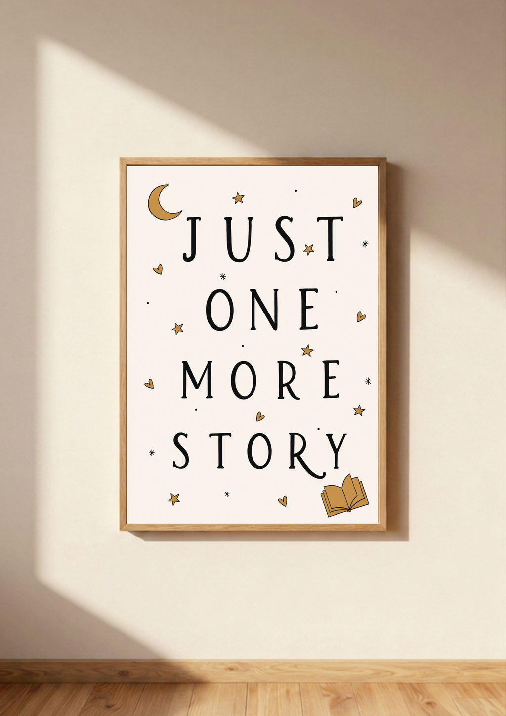 Just One More Story Print