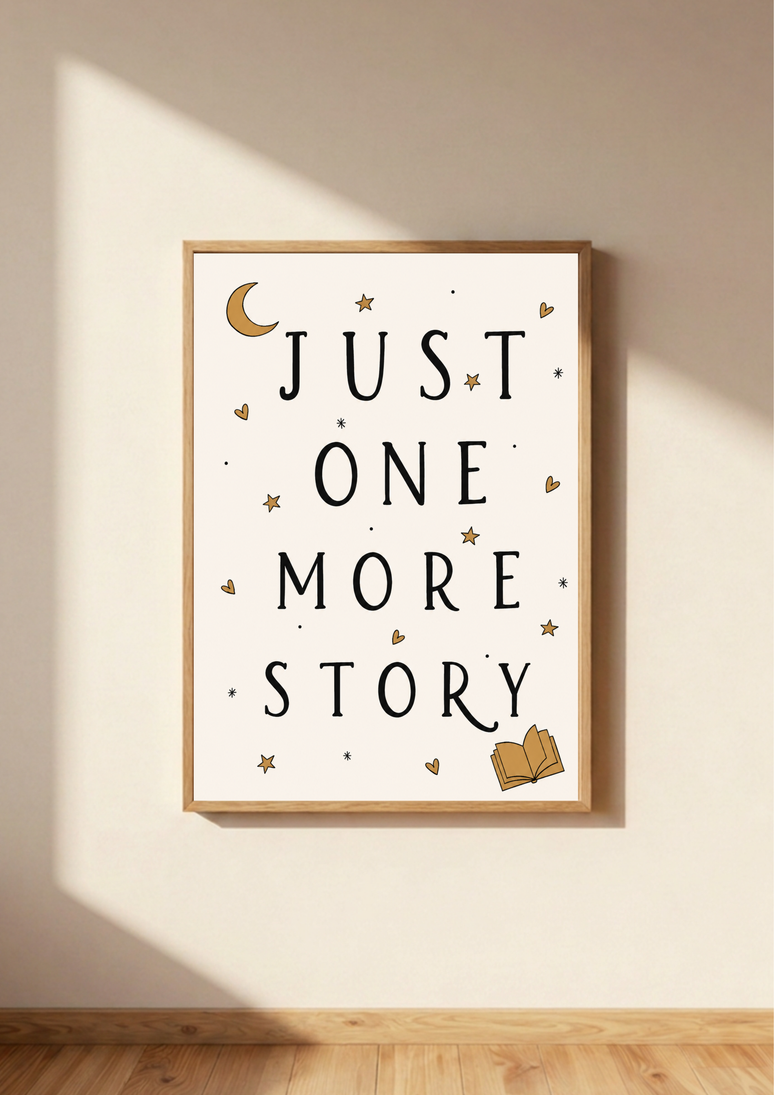 Just One More Story Print