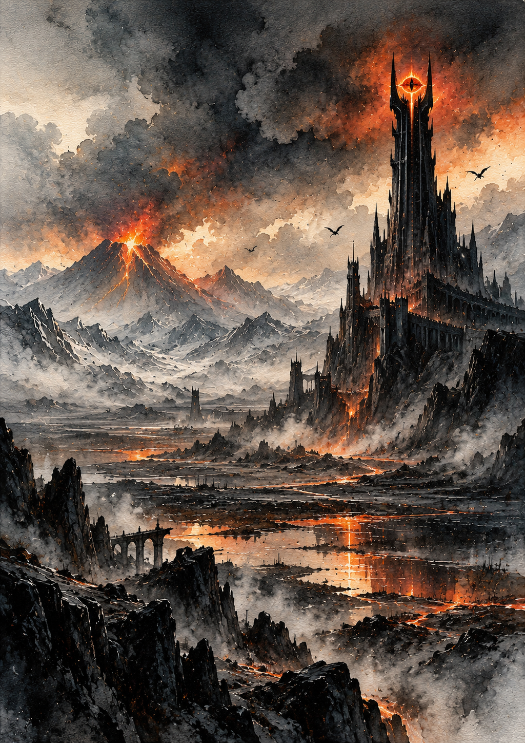 The Watching Tower Art Print